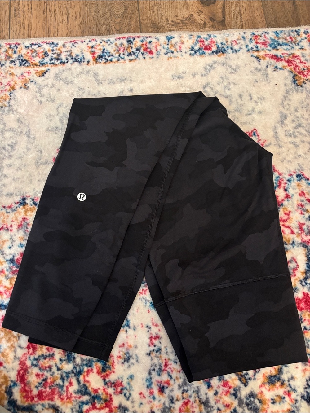 lululemon athletica Black Camo Leggings